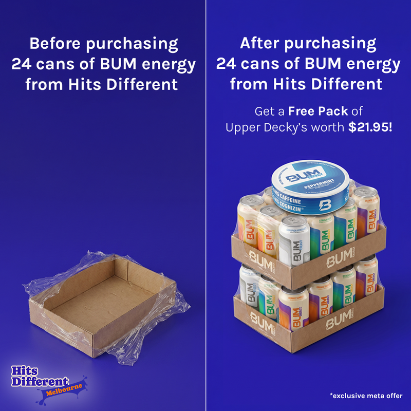 Load image into Gallery viewer, HDM Exclusive: FREE Upper Decky's with Bum Energy 24pk!
