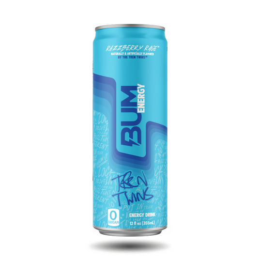 Bum Energy Razzberry Rage 355ml can