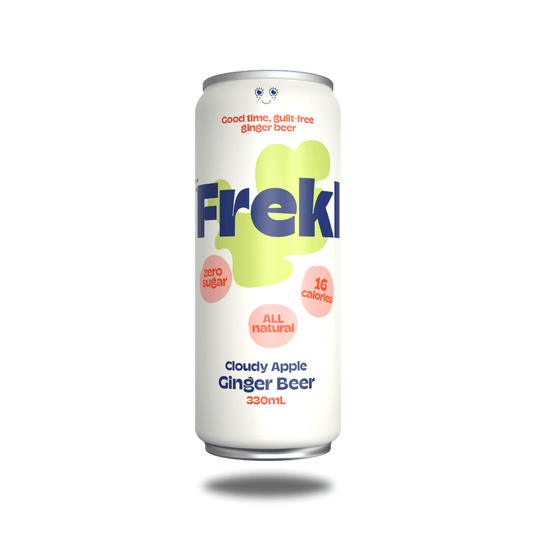 Frekl Cloudy Apple Ginger Beer 330ml can
