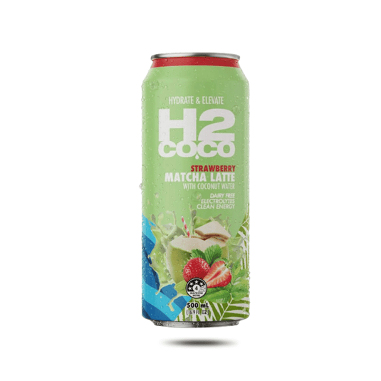 H2 Coco Matcha Latte with Coconut Water