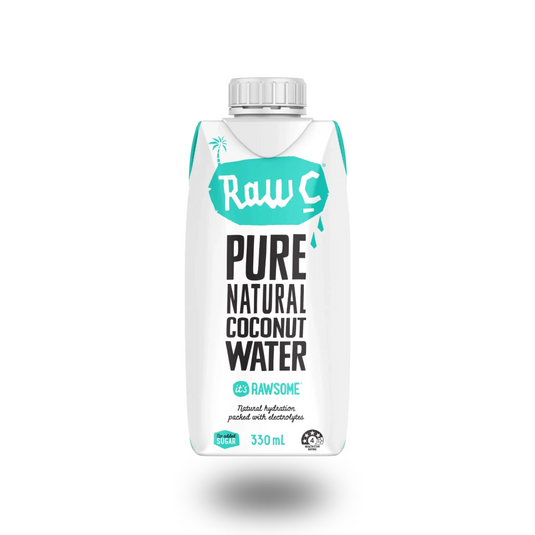 Raw C Pure Natural Coconut Water 330ml carton