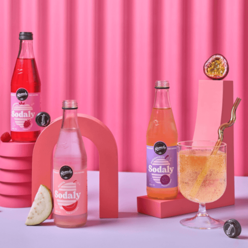 Load image into Gallery viewer, Remedy Sodaly 8pk (Glass Bottles)
