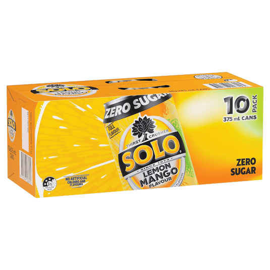 Solo Lemon Mango Zero Sugar