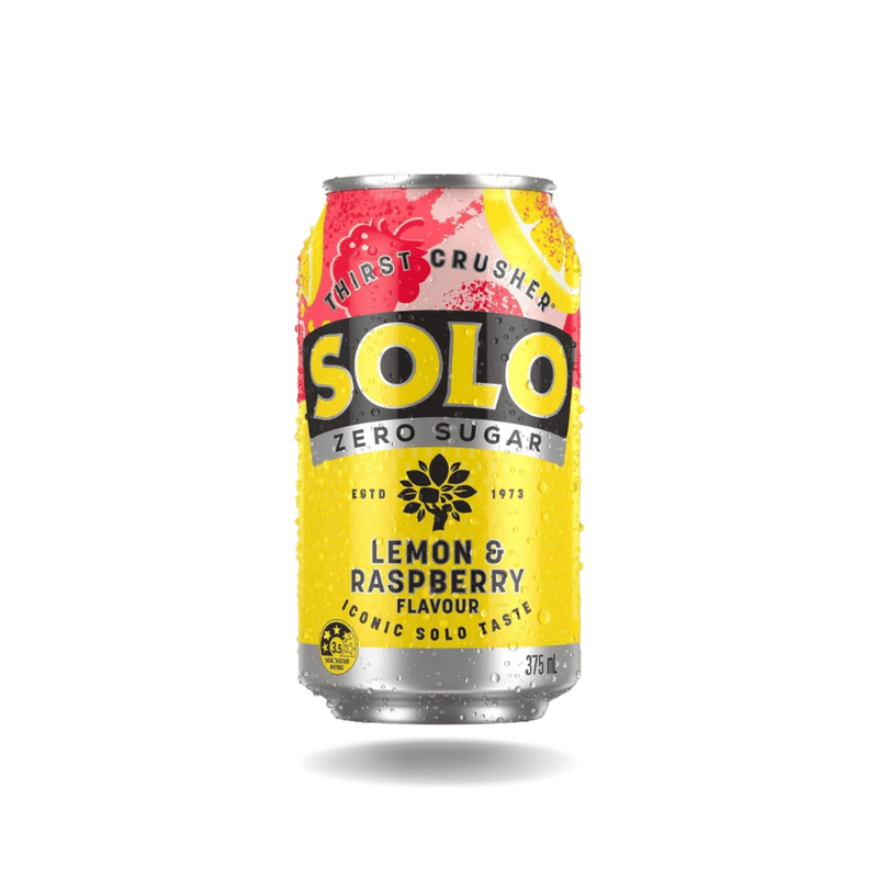Load image into Gallery viewer, Solo Lemon &amp; Raspberry (Zero Sugar)
