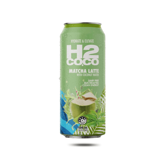 H2 Coco Matcha Latte with Coconut Water