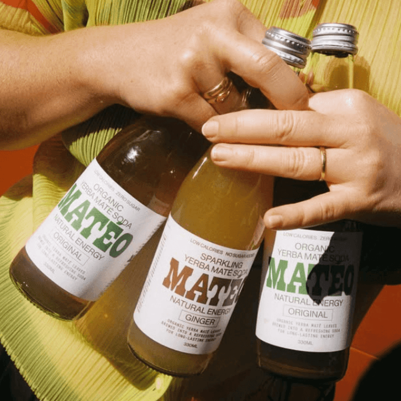 Load image into Gallery viewer, Matéo Sparkling Yerba Maté Soda (Bottles)
