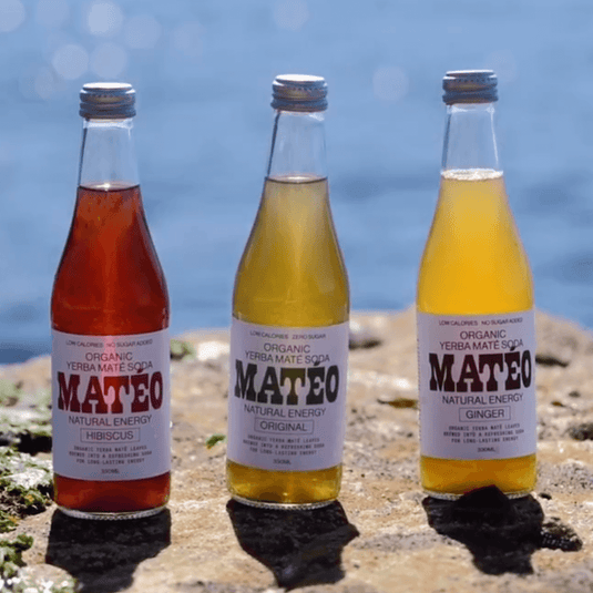 Matéo Sparkling Yerba Maté Soda (Bottles)