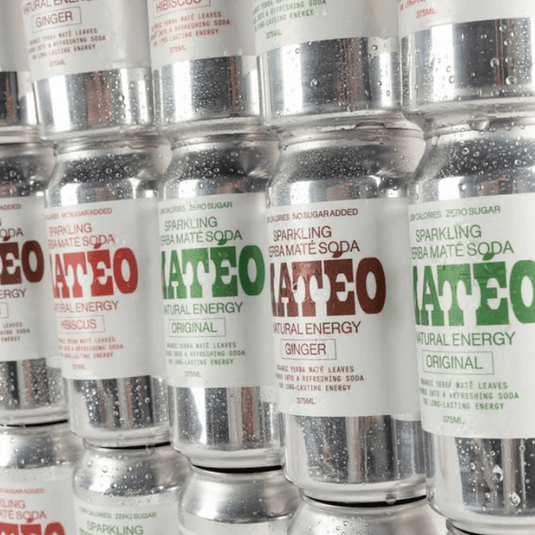 Matéo Sparkling Yerba Maté Soda (Cans) MYO 24pk