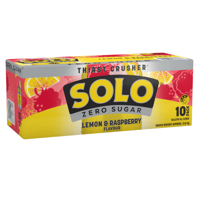 Load image into Gallery viewer, Solo Lemon &amp; Raspberry (Zero Sugar)
